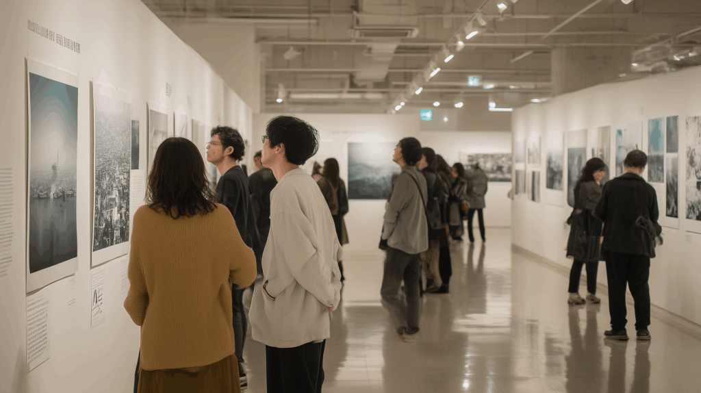 kazunori6562_Photorealistic_indoor_art_gallery_at_AI_film_festi_3a9d252a-ac97-46b4-a7a5-da02e718e904